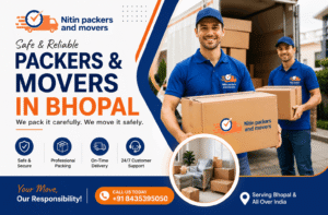 Safe and reliable packers and movers in Bhopal service