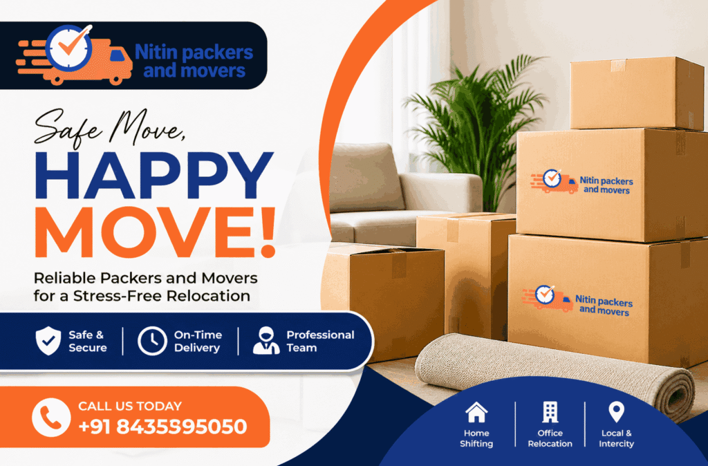 Best Packers and Movers in Bhopal safe relocation service